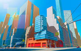 The only things i can compare to it are one piece obviously, one piece is the king of world building, and naruto. Hd Wallpaper Anime Promare Building City Wallpaper Flare