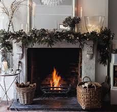 Pin By Sara Nether On Julmys Christmas Fireplace Decor Christmas Mantel Decorations Fireplace Mantel Christmas Decorations