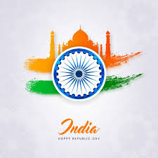 This day is celebrated with full pomp and fervour across the nation as on this day, the constitution of india came into effect in 1950. Creative Republic Day Of India Poster With Taj Mahal Mosque Independence Day India India Poster Happy Independence Day India