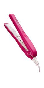 Amazon Com Hot Beauty Professional Ceramic Mini Flat Iron 1 2 Anti Frizz Extreme Smooth Violet Hfim050nv Beauty Personal Care