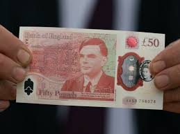 Currency in circulation at less than 0.01%. New 50 Note Featuring Alan Turing Goes Into Circulation Money The Guardian