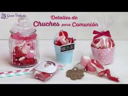 Y es que las chuches para comunión dan un montón de juego, ya quieras decorar mesas dulces para niño o para niña, realizar originales obsequios con nuestras brochetas de comunión o crear bonitas tartas de chuches. Detalles Para Comunion De Chuches Youtube
