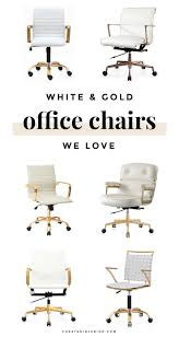 It was sitting in our office in work and it was moments away from i recently upcycled my ikea desk and i had some leftover gold spray paint. 12 Perfect Office Chairs For The Girlboss In You