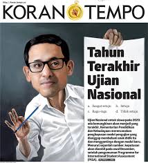 Stream forever piano cover (ujian praktek 2012) by aditya rhmwn from desktop or your mobile device. Tahun Terakhir Ujian Nasional Cover Story Koran Tempo Co