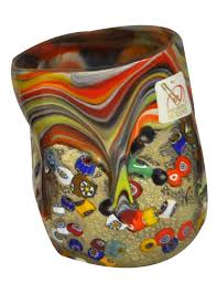 Multicolour Murano Glass With Murine Bb002 Glasses Murano Glass Murano Glass Animals Contemporary Glass Art