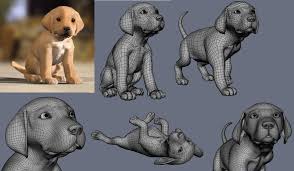 My Design For A Cartoon Frog 3d Model Made In Maya Cat Model Character Design Dog Sculpture