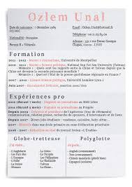 Cv Original Ecole De Journalisme Journal D Ecole Curriculum Vitae Science Politique