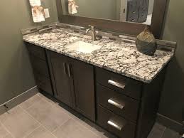 Both the oval and rectangular sinks are available in 'white' or 'bone'. Bathroom Vanity Tops Sioux Falls Sd