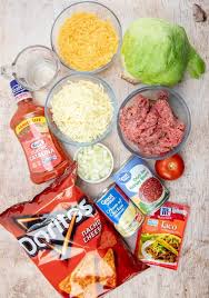 Dorito Taco Casserole Video Recipe Dorito Taco Casserole Taco Casserole Cream Of Chicken Soup
