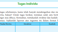 Kunci Jawaban Bahasa Indonesia Kelas 8 Halaman 18 Tugas Individu Bab 1 Ilmu Edukasi