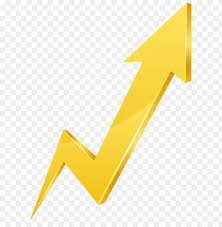 Curve, curved up arrow, red arrow illustration, angle, color png. Download Yellow Arrow Up Transparent Clipart Png Photo Toppng