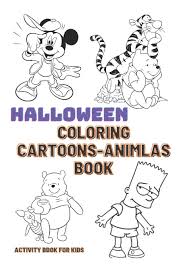Then this is the web page for you. Buy Halloween Coloring Book Cartoons And Animlas Coloring Book Book Online At Low Prices In India Halloween Coloring Book Cartoons And Animlas Coloring Book Reviews Ratings Amazon In