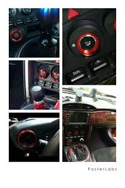Interior Decoration In Red Toyota Gt 86 Ft86 Subaru Brz Subaru Brz Subaru Brz Interior Toyota Gt86