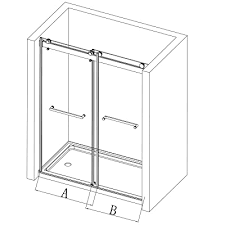 New and used items, cars, real estate, jobs, services, vacation rentals and more virtually anywhere in windsor region. Buy Laladod Frameless Sliding Shower Door Width 66 72 W X 76 H 3 8 Inch 10 Mm Clear Tempered Glass Chrome Plated Stainless Steel Surface Double Sliding Bathroom Shower Enclosure Ds013 Online In Indonesia B08crj1txx