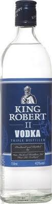 King Robert Ii Triple Distillled Vodka Prices Stores Tasting Notes And Market Data