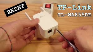 Tp Link Tl Wa855re Wi Fi Extender Factory Reset Youtube