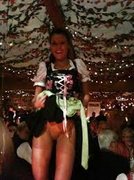 Oktoberfest upskirt teen upskirt solo