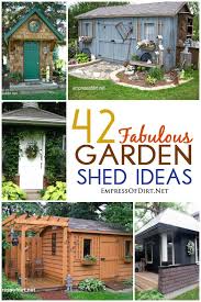 50 Creative Garden Shed Ideas Empress Of Dirt Backyard Sheds Shed Decor Backyard Shed