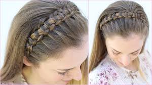 Start with clean dry hair. Line Braid Headband Braided Headbands Braidsandstyles12 Youtube