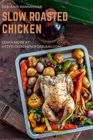 Orange And Herb Roasted Chicken And Vegetables Whole Chicken Roast Recipe Chicken Recipes Baked Chicken With Vegetables Roasted Chicken