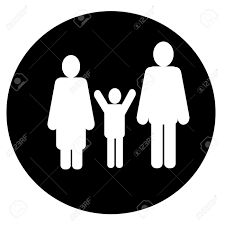 Family Icons Parents With Child On Black Background Royalty Free Cliparts Vectors And Stock Illustration Image 49602688 It is a very clean transparent background image and its resolution is 1500x1500 , please mark the image source when quoting it. family icons parents with child on black background