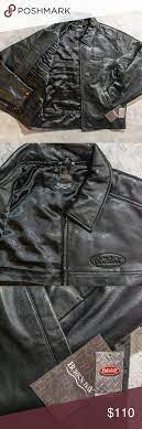 New Peterbilt X Burks Bay Black Leather Jacket Leather Jacket Black Leather Jacket Jackets