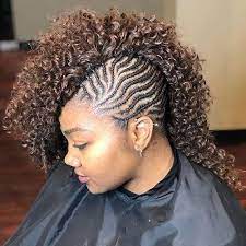 50 Cool Cornrow Braid Hairstyles To Get In 2020 Mohawk Braid Styles African Hair Braiding Styles Natural Hair Braids
