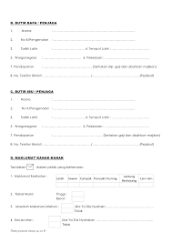 Adapun contoh tersebut diatas adalah preview dari file yang udah kami lampirkan. Borang Taska
