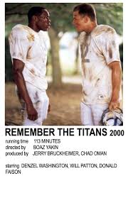 Is remember the titans on netflix? Remember The Titans Polaroid Remember The Titans Remember The Titans Movie Movie Posters Minimalist