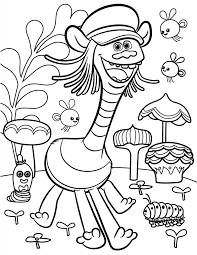 Trolls Movie Coloring Pages Best Coloring Pages For Kids Poppy Coloring Page Coloring Pages Free Coloring Pages