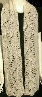 Crystal Palace Yarns Free Knit Pattern Lace Scarf Madeira Cascade Knit In Crystal Pa Lace Knitting Patterns Scarf Knitting Patterns Crystal Palace Yarns