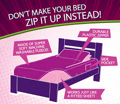 Is zippy sack on amazon? Zippysack Don T Make Your Bed Zip It Up Instead
