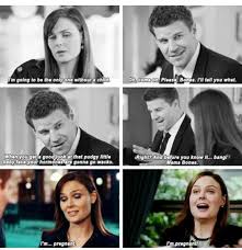 Bones Went From Never Going To Have Kids To Having Two Bones Bones Tv Series Booth And Bones