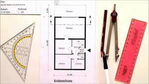 Nur wenn sie den grundriss verstehen, dann können sie die einrichtung ihrer wohnung schon im voraus planen. Bauplan Zeichnen So Geht Es Youtube