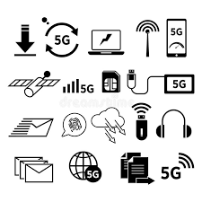 Prefer a wired connection to a. 5g Internet Isolated Icons Speedy Network Connection Stock Vector Illustration Of Message Internet 163799851