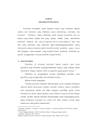 Bab Iii Metode Penelitian Penelitian Merupakan Suatu