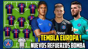 Elige qué jugadores del madrid deben quedarse o irse participa en la encuesta de as y selecciona los integrantes de la actual plantilla que deben salir del club este verano. Asi Seria La Fuerte Alineacion Del Psg Para La Proxima Temporada Youtube