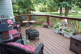 Budget Decorating Ideas For The Deck Deck Decorating Outdoor Decor Deck Decorating Ideas On A Budget
