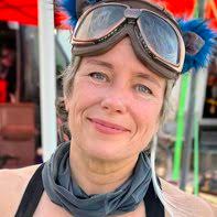 Windmills I Painting by Carole Moore