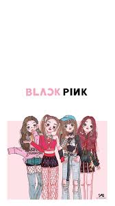 Blackpink Cartoon Wallpapers Top Free Blackpink Cartoon Backgrounds Wallpaperaccess
