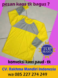 Cv Rakhma Mandiri 085227274249 Konveksi Perdagangan Umum Seragam Paud Tk Lengkap