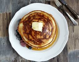 Amerikanische Pancakes Lebensmittel Essen Essen Und Trinken Lecker
