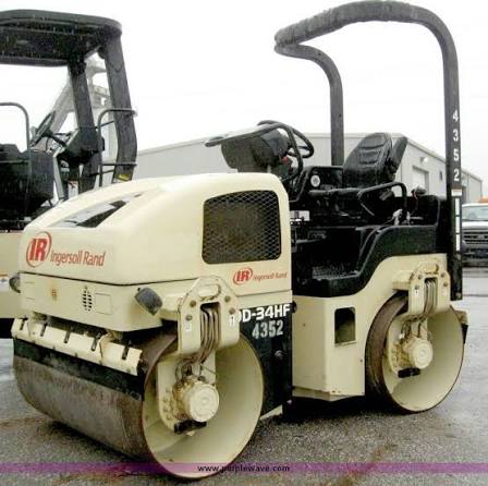 Ingersoll Rand DD-34HF Smooth Drum Roller