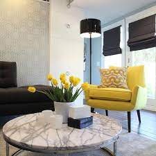 Owning smart round marble brass coffee tables are the right and smart choice that will improve the ambiance and quality. Cb2 Smart Round Marble Top Coffee Table Design Ideas