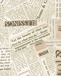 Newsprint Collage Newspaper Collage Newspaper Wallpaper Newspaper
