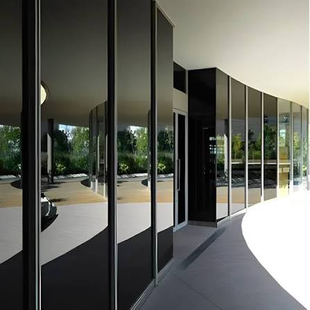One Way Reflective Glass Building Facade