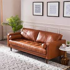 Leather camel statue vintage rustic large camel figurine home decor old camel statue with brown leather bridle collectible sexytrashvintage. Stanton Leather Sofa With Tufted Seat And Back In Camel 9542e Sf Coach