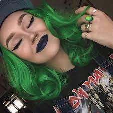 9 Best Selling Shades Of Semi Permanent Hair Colors Green Hair Green Hair Colors Hair Color