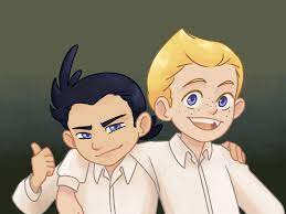This article is about the manga version of nat. Spoilerless I Drew The Boys Thoma And Lannion Thepromisedneverland