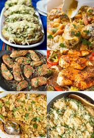 The recipes are perfect for weight loss, meal prep, clean eating, low fat and low carb dieters. Easy Chicken Dinner Recipes Healthy Chicken Dinner Ideas Best And Simple Chicken Breast Recipe Family Food On The Table